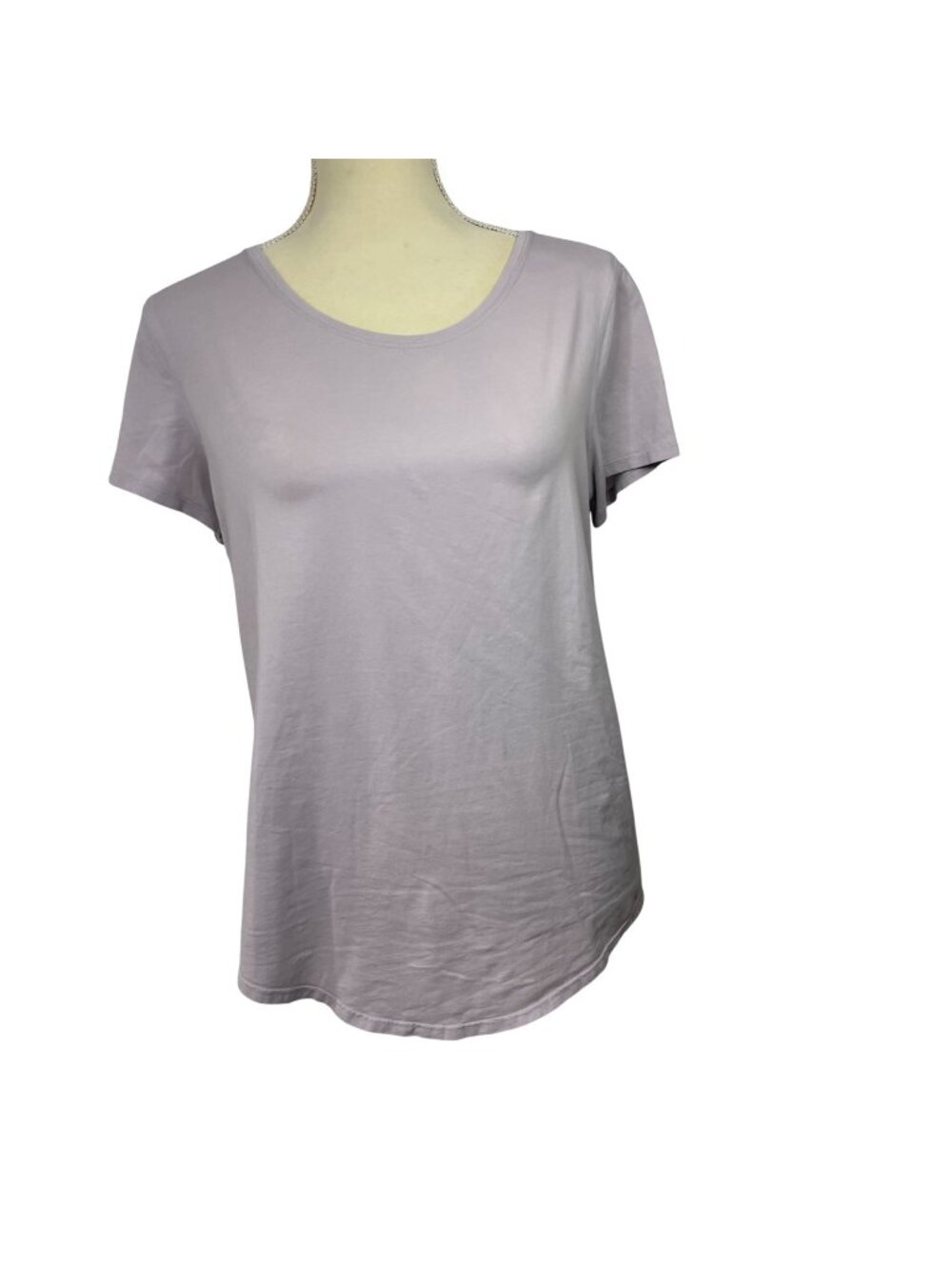 Lululemon Love Crew III Tee Women's Size Medium Purple Short Sleeves Pima Cotton
